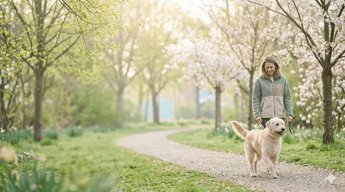 De voorjaars switch: Zo help je je hond rustig de lente in - FestyBites®