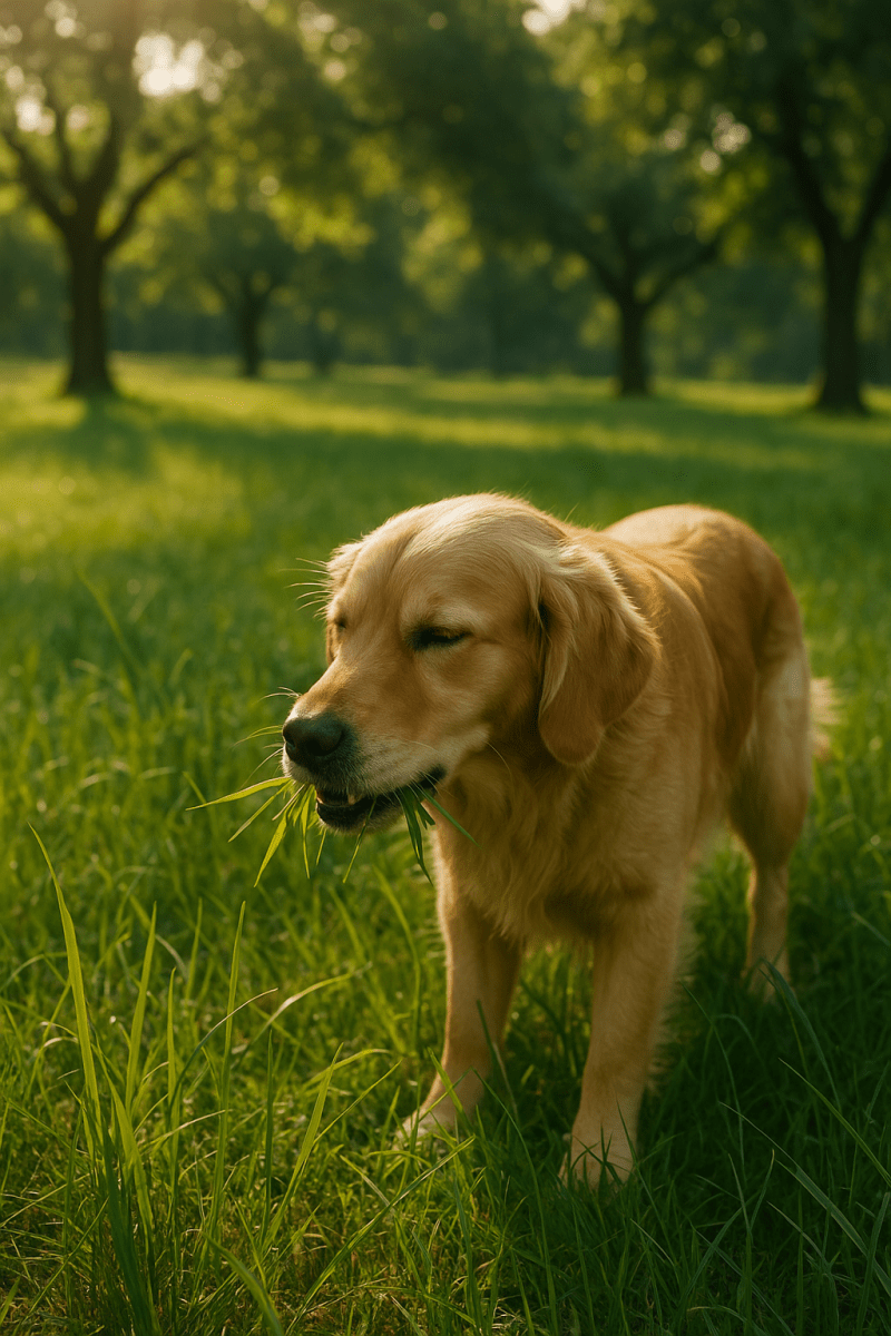Waarom eet mijn hond gras (vooral in de zomer)? - FestyBites®
