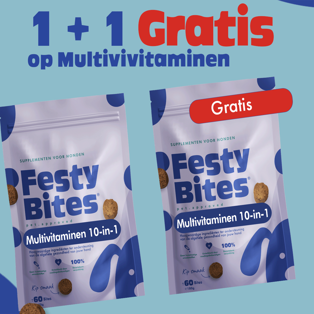 Multivitaminen 10 - in - 1 - FestyBites®